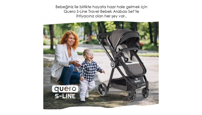 Quero S-Line Travel Sistem Bebek Arabası