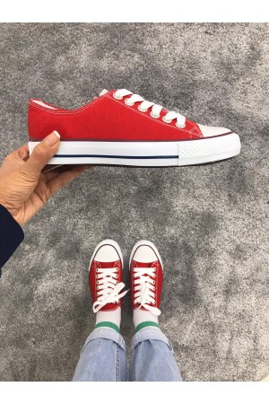 AllStar Converse Kısa Kırmızı