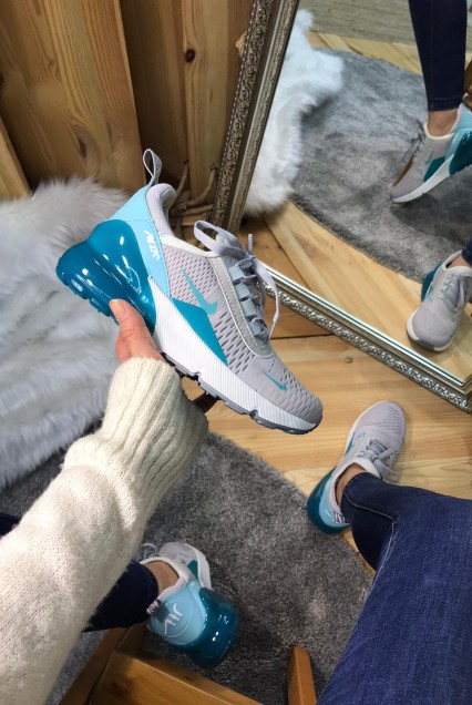 AirMax 270 Taş Gri Su Yeşili