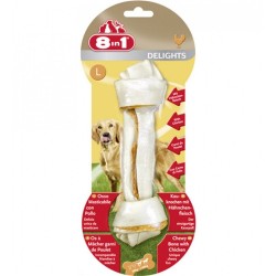 8 in 1 Delights Bones Tavuklu Ağiz Bakim Kemiği L Boy 85 Gr
