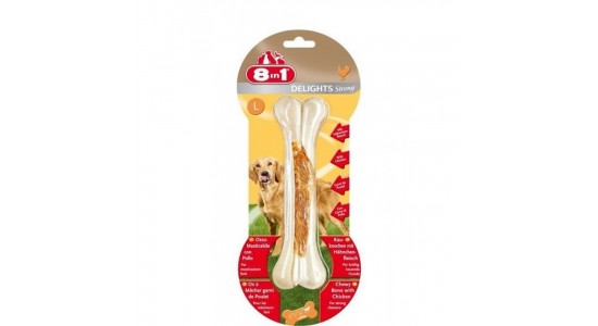 8 in 1 Delights Köpek İcin Ağiz Bakim Kemiği L 130 Gr