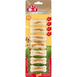 8 in 1 Delights Köpek İcin Ağiz Bakim Kemiği XS 7 Adet 140 Gr