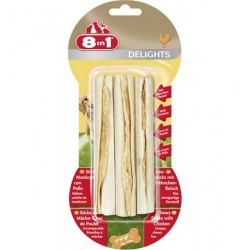 8 in 1 Delights Sticks 3Lü Stik Ağiz Temizleme Kemiği 75 Gr