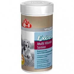 8 in 1 Excel Yasli Köpek Multivitamin Tableti 70 Tablet