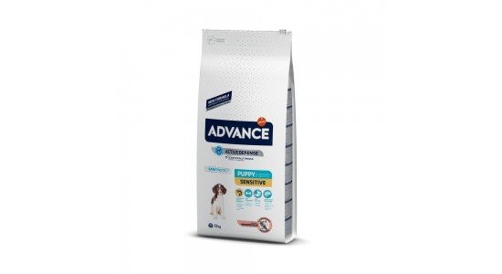 Advance Sensitive Somonlu Yavru Köpek Maması 12 Kg