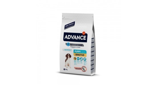 Advance Sensitive Somonlu Yavru Köpek Maması 3 Kg