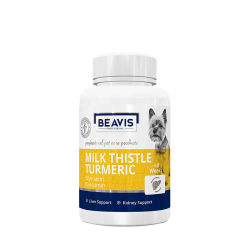 Beavis Milk Thistle Turmeric Küçük irk Köpekler İcin Detoks Etkili Bağisiklik Sistemi DestekleyiÇişi