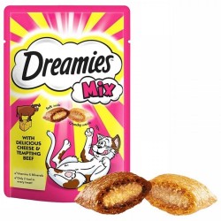 Dreamies Mix Peynirli ve Sığır Etli Kedi Ödülü 60 Gr