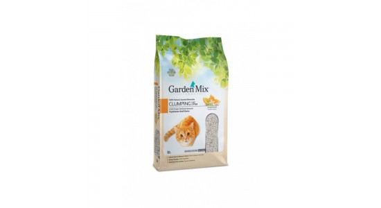 Gardenmix Portakalli Bentonit İnce Kedi Kumu 10 Lt