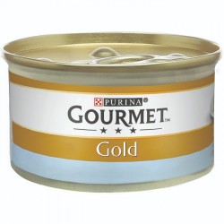 Gourmet Gold Çifte Lezzet Okyanus ve Ispanaklı Kedi Konserve Maması 85 Gr
