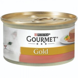 Gourmet Gold Kıyılmış Ördek Havuc ve Ispanaklı Kedi Konserve Maması 85 Gr