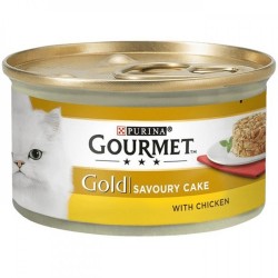 Gourmet Gold Savoury Cake Tavuklu Kedi Konserve Maması 85 Gr