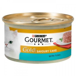 Gourmet Gold Savoury Cake Ton Balıklı Kedi Konserve Maması 85 Gr