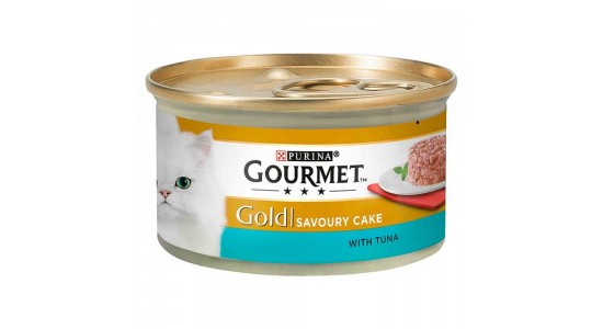 Gourmet Gold Savoury Cake Ton Balıklı Kedi Konserve Maması 85 Gr