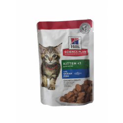Hills Kitten Okyanus Balıklı Yavru Kedi Konserve Maması