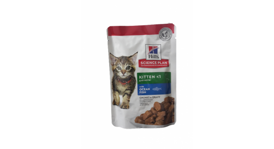 Hills Kitten Okyanus Balıklı Yavru Kedi Konserve Maması