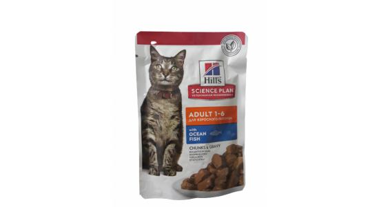 Hills Okyanus Balıklı Yetişkin Kedi Konserve Maması
