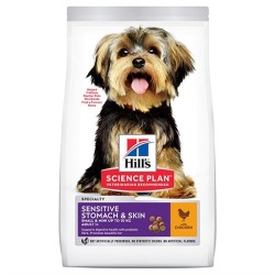 Hills Sensitive Stomach Skin Küçük Irk Yetişkin Köpek Maması 1.5 Kg