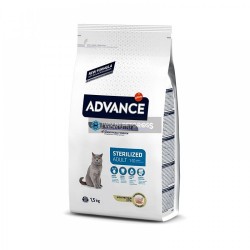Advance Hindi Etli Sterilised Kısırlaştırılmış Kedi Maması 1.5 Kg