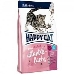 Happy Cat Junior Sterilised Somonlu Genç Kısırlaştırılmış Kedi Maması 1.4 Kg