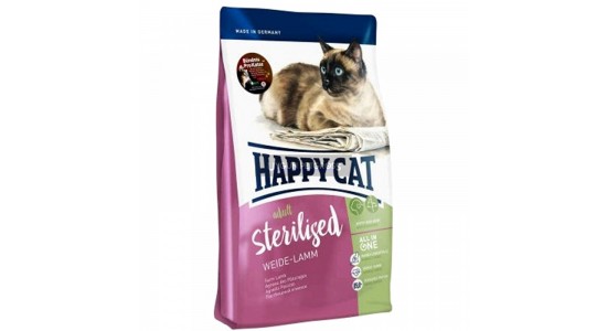 Happy Cat Kuzu Etli Sterilised Kısırlaştırılmış Kedi Maması 10 Kg