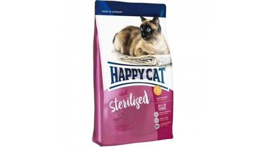 Happy Cat Sterilised Somonlu Kısırlaştırılmış Kedi Maması 1.4 Kg