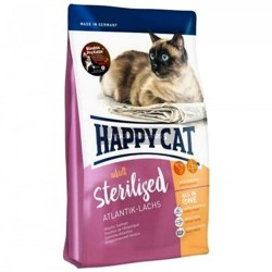Happy Cat Sterilised Somonlu Kısırlaştırılmış Kedi Maması 4 Kg