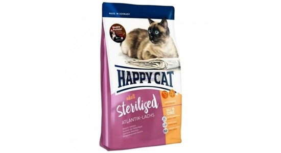 Happy Cat Sterilised Somonlu Kısırlaştırılmış Kedi Maması 4 Kg