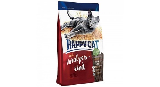Happy Cat Voralpen Rind Biftekli Yetişkin Kedi Maması 1.4 Kg