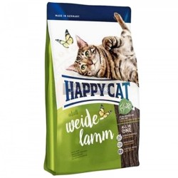 Happy Cat Weide Lamm Kuzu Etli Yetişkin Kedi Maması 1.4 Kg
