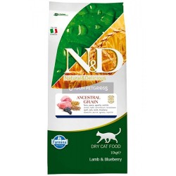 Nd Düsük Tahıllı Kuzu Etli Yaban Mersinli Yetişkin Kedi Maması 10 Kg