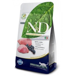 Nd Tahılsız Kuzu Etli Yaban Mersinli Yetişkin Kedi Maması 1.5 Kg