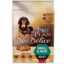 Pro Plan Duo Delice Sığır Etli Küçük Irk Yetişkin Köpek Maması 2.5 Kg
