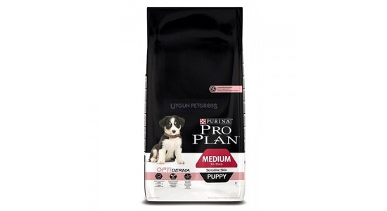 Pro Plan Sensitive Somonlu Yavru Köpek Maması 12 Kg