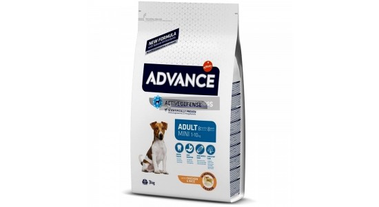 Advance Tavuklu Küçük Irk Yetişkin Köpek Maması 3 Kg