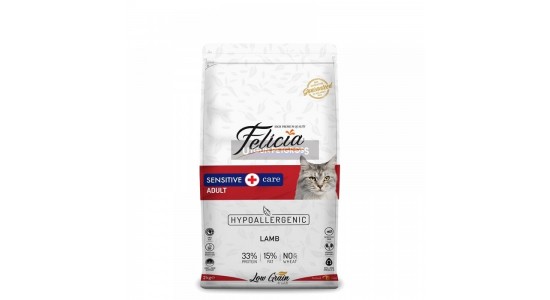 Felicia Kuzu Etli Yetişkin Kedi Maması 2 Kg