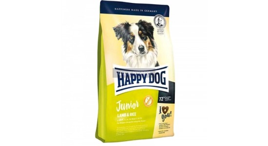 Happy Dog Junior Lamb Kuzu Etli Yavru Köpek Maması 10 Kg