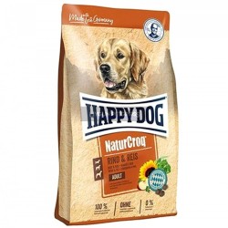 Happy Dog Naturcroq Biftekli Köpek Maması 15 Kg