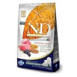 Nd Düsük Tahıllı Kuzu Etli Yaban Mersinli Orta ve Büyük Irk Yavru Köpek Maması 2.5 Kg