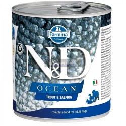 Nd Ocean Alabalik ve Somonlu Yetişkin Köpek Konserve Maması 285 Gr