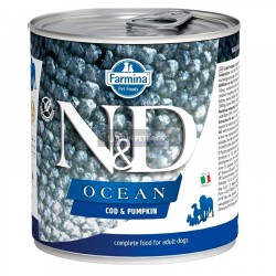 Nd Ocean Morina Balıklı ve Balkabaklı Yetişkin Köpek Konserve Maması 285 Gr