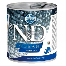 Nd Ocean Somon ve Morina Balıklı Yetişkin Köpek Konserve Maması 285 Gr