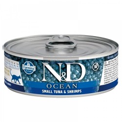 Nd Ocean Ton Balıklı Karidesli Yetişkin Kedi Konserve Maması 80 Gr