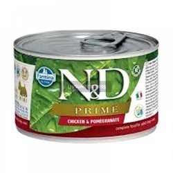 Nd Prime Mini Tavuklu ve Narli Yetişkin Köpek Konserve Maması 140 Gr