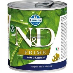 Nd Prime Tahılsız Kuzu Etli ve Yaban Mersinli Yetişkin Köpek Konserve Maması 285 Gr