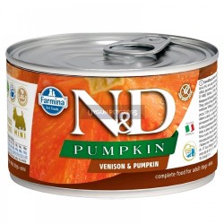 Nd Pumpkin Mini Balkabaklı ve Geyikli Yetişkin Köpek Konserve Maması 140 Gr