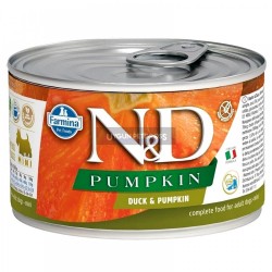 Nd Pumpkin Mini Balkabaklı ve Ördekli Yetişkin Köpek Konserve Maması 140 Gr