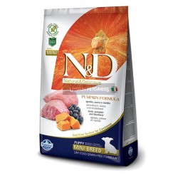 Nd Pumpkin Tahılsız Balkabaklı Kuzu Etli Yaban Mersinli Küçük Irk Yavru Köpek Maması 2.5 Kg
