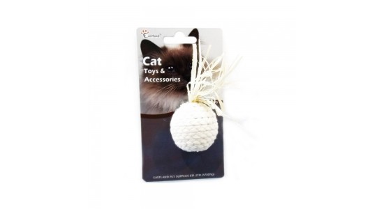 Eastland Düğümlü İp Kedi Oyuncağı cap:4.5 Cm