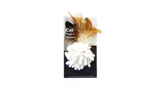 Eastland Kedi Otlu Tüylü Peluş Top 5 Cm